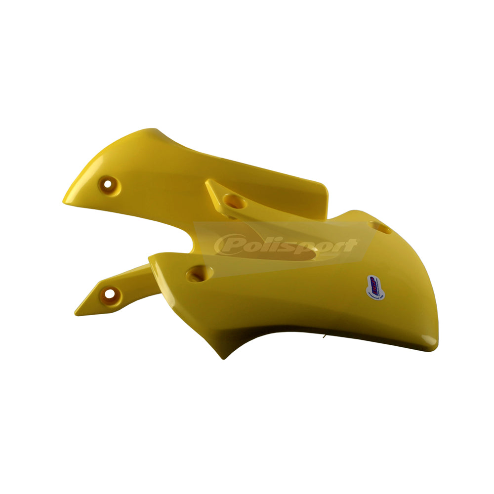 Polisport Rad Radiator Scoops Tank Panels For Suzuki DR-Z 110 OEM Color Yellow RM 01 2003-2006